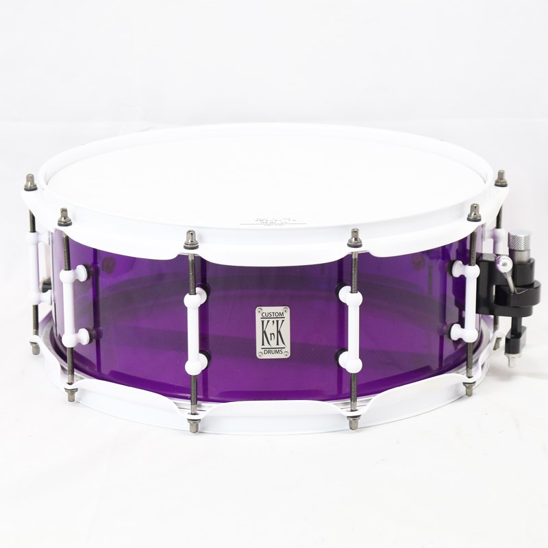 Kn'K custom drums Kn’K Himawari GakkiFair Model 14 x 5.5 PurpleStarliteAcrylicの画像